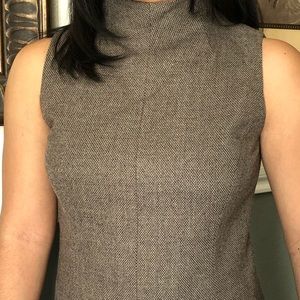 Sleeveless Turtleneck Top